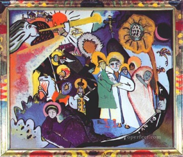  Saints Canvas - All Saints day I Wassily Kandinsky